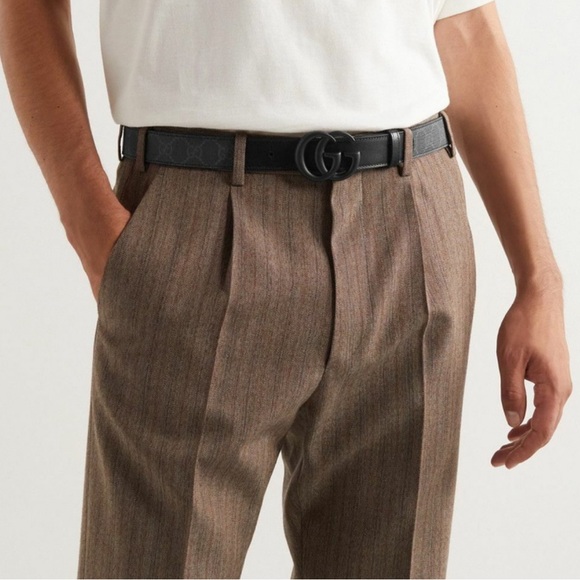 Gucci Belt - Black on Webbing - Picture 1 of 7